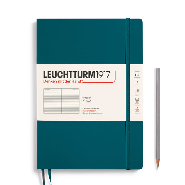 Leuchtturm1917 B5 Softcover Composition Notebooks - Ruled