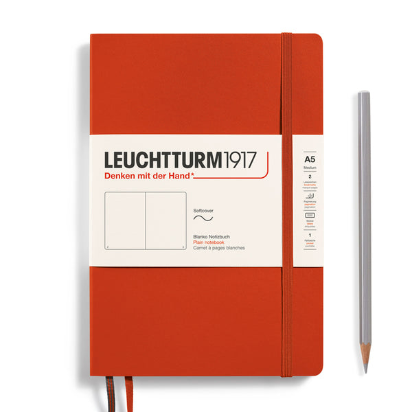 Leuchtturm1917 A5 Medium Softcover Notebook - Blank