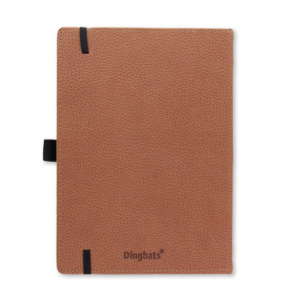 Dingbats Wildlife Brown Bear Vegan Notebook A5+ Lined