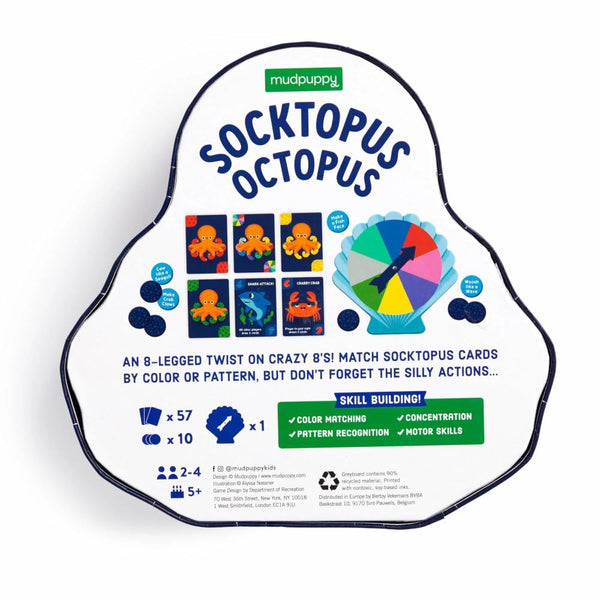 Mudpuppy Socktopus Octopus Board Game
