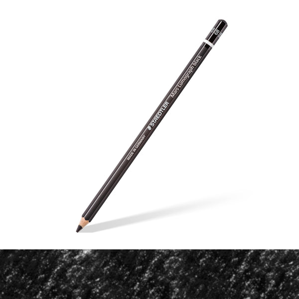 Staedtler Mars Lumograph Black Drawing Pencils