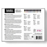 Liquitex Professional Acrylic Gouache Essentials Set 12x22ml