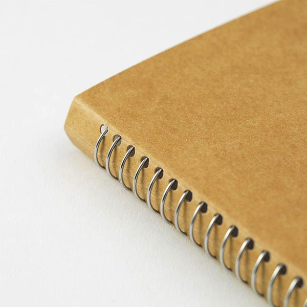 Traveler's Company A5 Slim Spiral Notebook - White