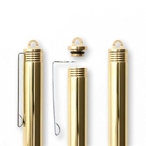 Traveler's company Brass Fountain Pen : Office Products 