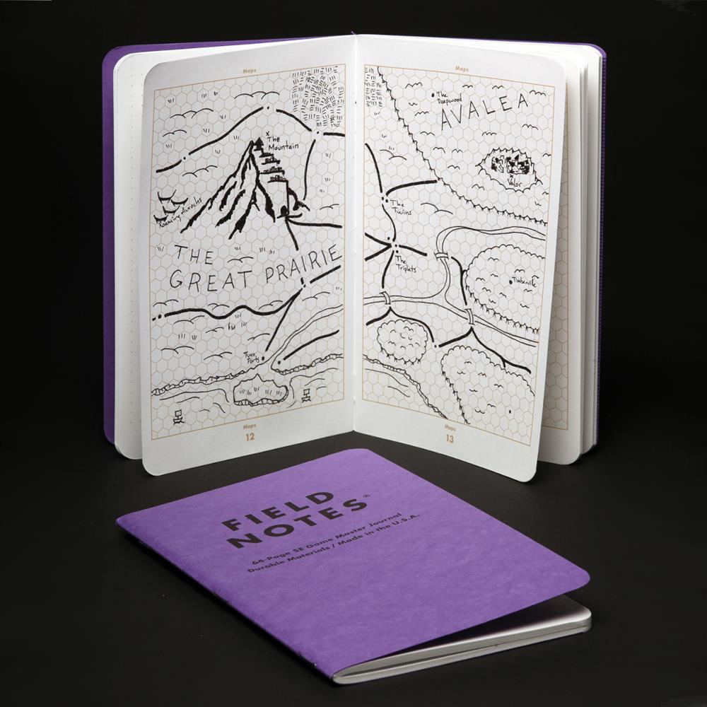 Field Notes D&D 5E Game Master Notebook 2pk – Midoco Art & Office Supplies