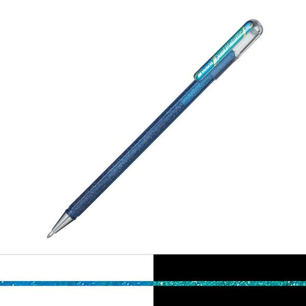 Pentel Dual Metallic Gel Roller Pens 1.0mm