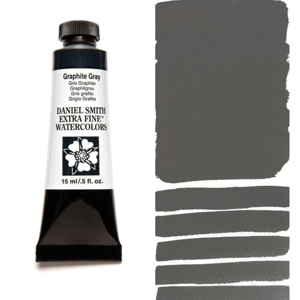 Daniel Smith Extra Fine Watercolour 15ml Tubes GRAPHITE GREY