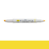 Zebra Mildliner Double-Ended Highlighters LEMON YELLOW