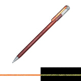 Pentel Dual Metallic Gel Roller Pens 1.0mm