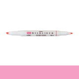 Zebra Mildliner Double-Ended Highlighters PINK