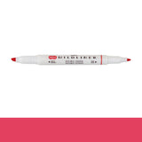 Zebra Mildliner Double-Ended Highlighters RED