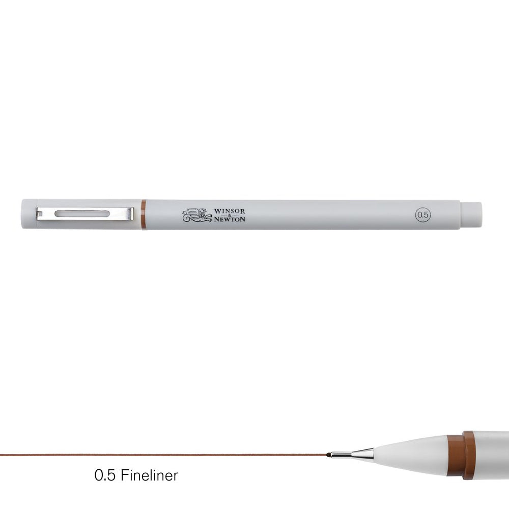Winsor & Newton Black Fineliner Pen 0.5mm