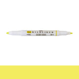 Zebra Mildliner Double-Ended Highlighters YELLOW
