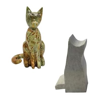 Rubble Road Soapstone Carving Kit - Medium Cat
