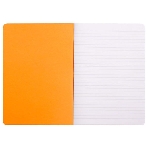 Rhodia A4 Staplebound Ruled Notepad - Orange