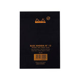 Rhodia #13 Grid Notepad - Black