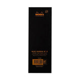 Rhodia #8 Ruled Notepad - Black