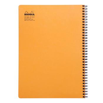 Rhodia A4+ Coilbound Lined Notebook - Orange