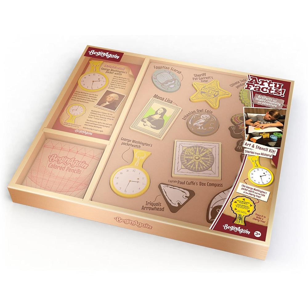 Midoco.ca: Beginagain Art & Stencil Kit – Midoco Art & Office Supplies