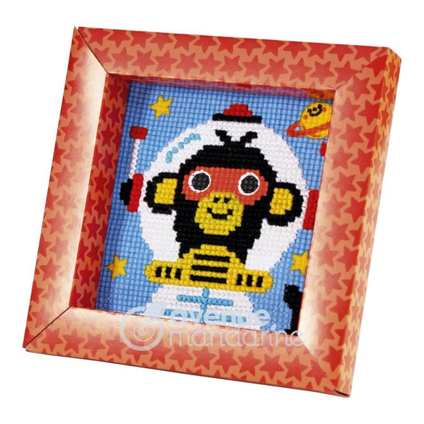 Avenue Mandarine Pix' Gallery Cross Stitch Kit - Monkey