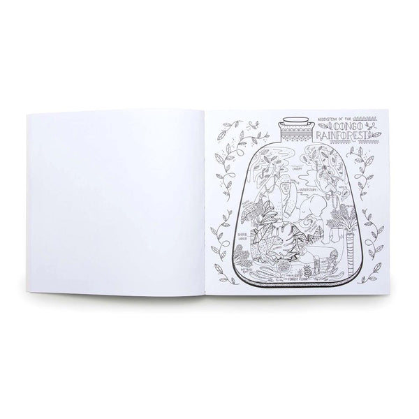 The Wondrous Workings of Science & Nature Coloring Book