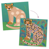 Djeco Clear Stamping Kit - Patterns & Animals