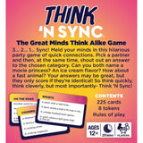 Gamewright Think n' Sync Party Game