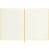 Moleskine XL Ruled Hardcover Notebook - Orange Yellow