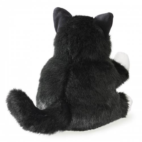 Folkmanis Hand Puppet - Tuxedo Kitten
