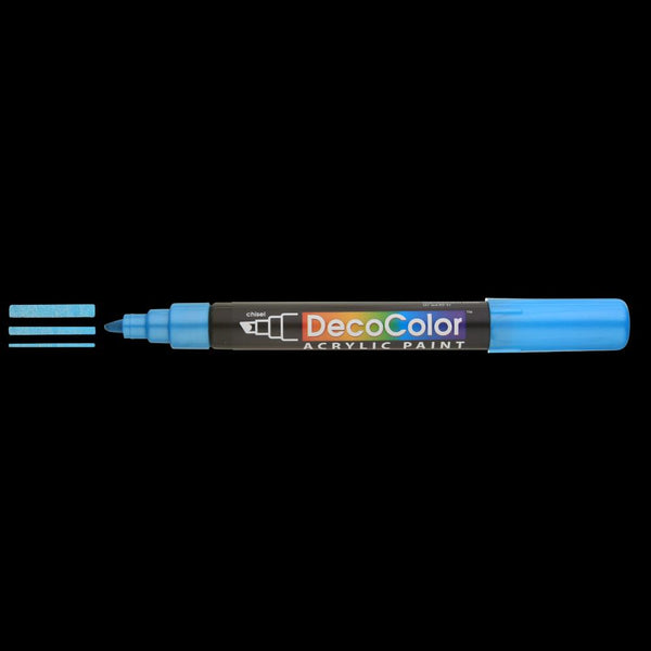 Decocolor Acrylic Paint Marker - Metallic Blue