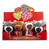 CTG Valentines Plush Dog with Heart