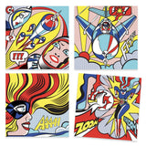 Djeco "Inspired By" Kit - Heroes (Lichtenstein)