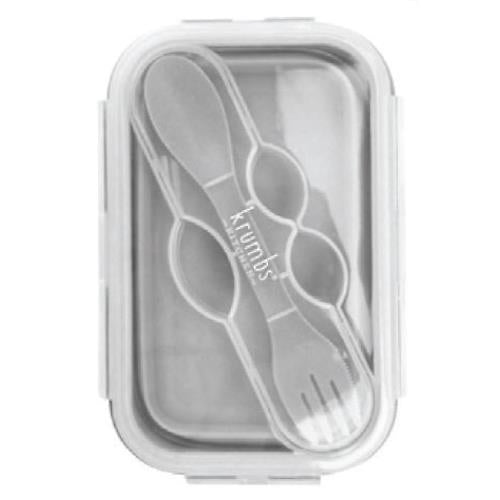 Krumbs Kitchen Silicone Lunch Container, Assorted