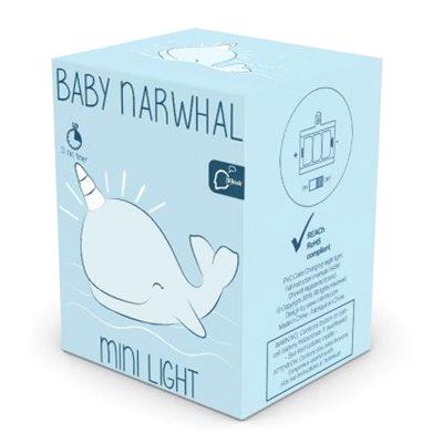 Dhink Mini Nightlight - Baby Narwhal