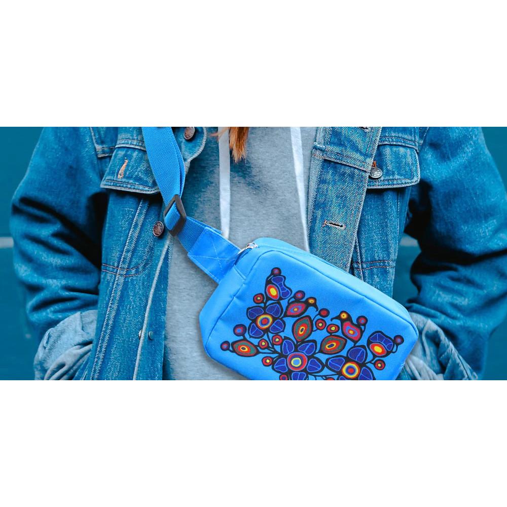 Oscardo Hip Pack - Norval Morrisseau: Flowers & Birds – Midoco Art ...