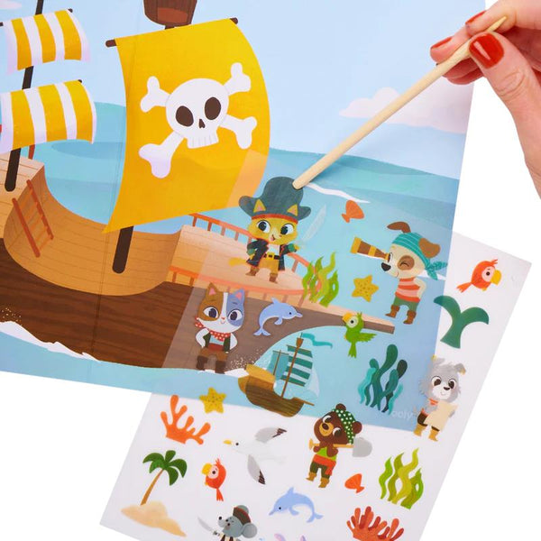 Ooly Set the Scene Transfer Sticker Magic - Ocean Adventure