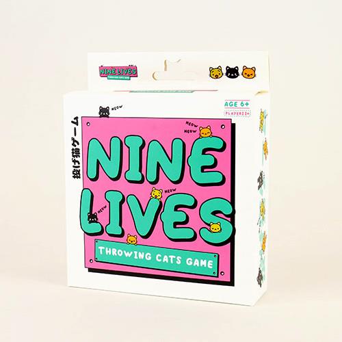 Gift Republic Nine Lives Throwing Cats Game