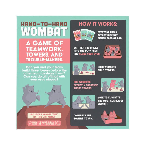Hand-To-Hand Wombat Game