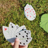 Kikkerland Huckleberry Leaf Cards