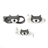 Kikkerland Cord & Cable Ties 3pk - Cats 