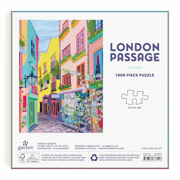 Galison 1000pc Puzzle - London Passage