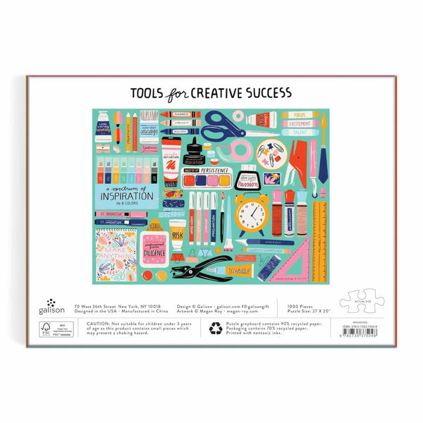 Galsion 1000pc Puzzle - Tools for Creative Success