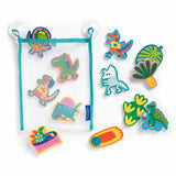 Mudpuppy Stickable Foam Bath Shapes - Rub-a-Dub Dinos