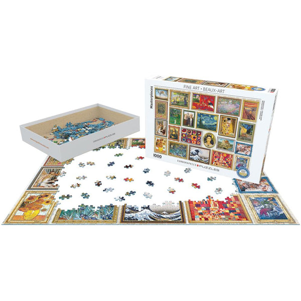 Eurographics 1000pc Puzzle - Masterpieces
