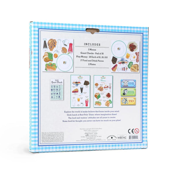 eeBoo Pretend Play Set - Best Pals' Diner