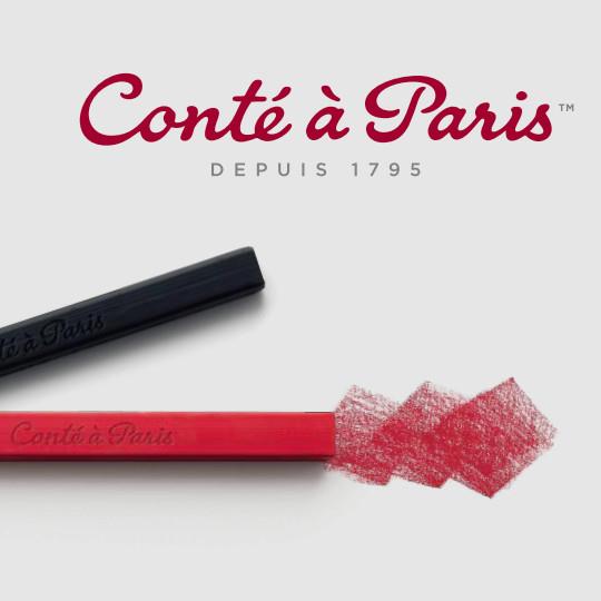 Conté à Paris Carrés Sketching Crayon Sticks 12pk Assorted