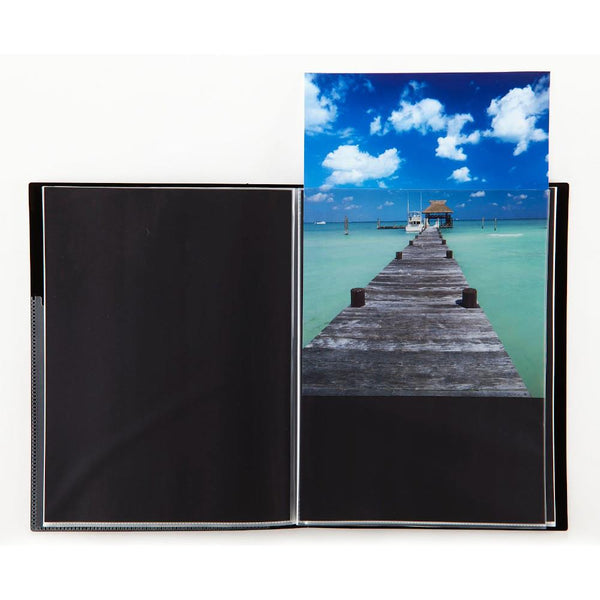Itoya Art ProFolio, Black 24-Sleeves 9x12"