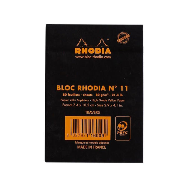 Midoco.ca: Rhodia Notepad Ruled #11