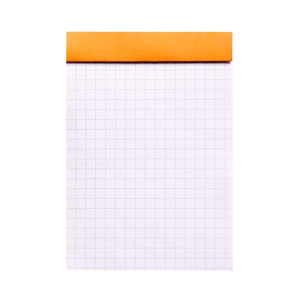 Rhodia #12 Grid Notepad - Orange