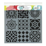 The Crafters Workshop Stencil - 12"x12" Moroccan Tiles